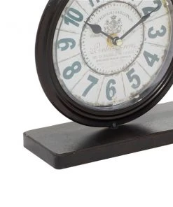 Grayson Lane Brown Analogue Novelty Tabletop Standard Clock -GRAYSON LANE shop 330858693 AlternateImage4 l