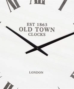 Grayson Lane White Analogue Round Wall Clock -GRAYSON LANE shop 330858694 AlternateImage4 l