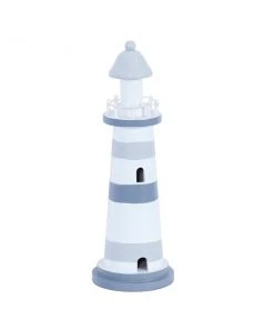 Grayson Lane 13-in x 4-in Coastal Sculpture Grey Wood Lighthouse -GRAYSON LANE shop 330858695 AlternateImage3 l