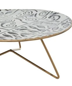 Grayson Lane 11-in x 12-in White Metal Farmhouse Cake Stand - Set of 3 -GRAYSON LANE shop 330858705 AlternateImage3 l