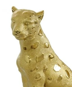Grayson Lane Gold Glam Leopard Sculpture Porcelain - Set of 2 -GRAYSON LANE shop 330858711 AlternateImage2 l