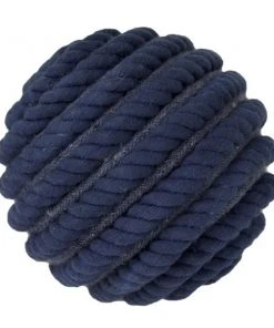 Grayson Lane 4-in x 4-in Coastal Decorative Orbs Blue Cotton - Set of 4 -GRAYSON LANE shop 330858713 AlternateImage2 l