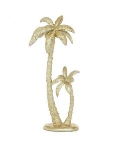 Grayson Lane 16-in x 7-in Coastal Palm Tree Sculpture Gold Polyresin -GRAYSON LANE shop 330858743 AlternateImage3 l