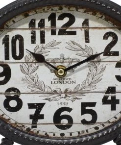 Grayson Lane Set of 4 Black Analogue Round Tabletop Clock 2 Grayson Lane Set of 4 Black Analogue Round Tabletop Clock -GRAYSON LANE shop 330858744 AlternateImage3 l