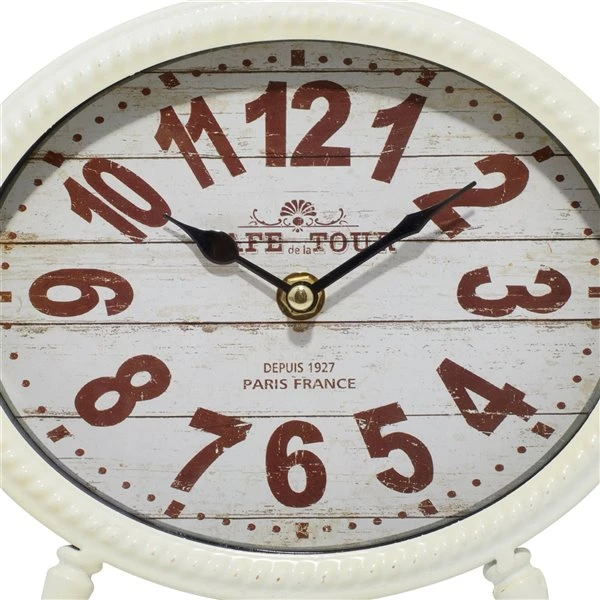 330858744_AlternateImage4_l.jpg Grayson Lane Set of 4 Black Analogue Round Tabletop Clock -GRAYSON LANE shop 330858744 AlternateImage4 l