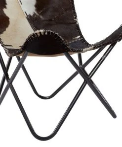 Grayson Lane Rustic Dark Brown and Cream Butterfly Chair -GRAYSON LANE shop 330858754 AlternateImage3 l