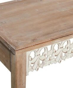 Grayson Lane 32-in x 40-in Wood Farmhouse Console Table - Brown -GRAYSON LANE shop 330858759 AlternateImage3 l