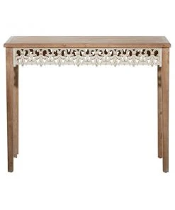 Grayson Lane 32-in x 40-in Wood Farmhouse Console Table - Brown -GRAYSON LANE shop 330858759 AlternateImage7 l