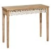 Grayson Lane 32-in x 40-in Wood Farmhouse Console Table - Brown