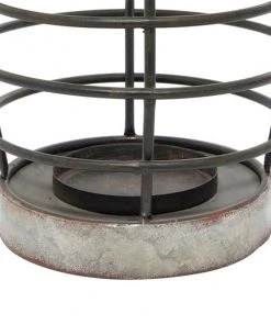 Grayson Lane 1 Candle Silver Metal Lantern Farmhouse Candle Holder 7 Grayson Lane 1 Candle Silver Metal Lantern Farmhouse Candle Holder -GRAYSON LANE shop 330858767 AlternateImage3 l