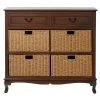 Grayson Lane Brown 4-Drawer Accent Chest