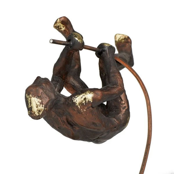 Grayson Lane 17-in x 7-in Contemporary Sculptures Bronze Polystone - Set of 3 2 Grayson Lane 17-in x 7-in Contemporary Sculptures Bronze Polystone - Set of 3 - Image 2