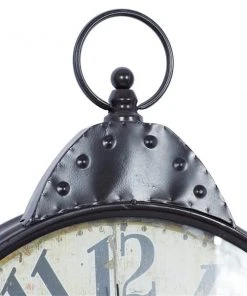 Grayson Lane Black and White Analogue Round Wall Clock 2 Grayson Lane Black and White Analogue Round Wall Clock -GRAYSON LANE shop 330858796 AlternateImage3 l
