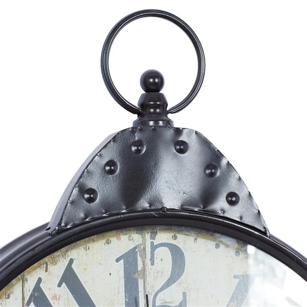 330858796_AlternateImage3_l.jpg Grayson Lane Black and White Analogue Round Wall Clock -GRAYSON LANE shop 330858796 AlternateImage3 l
