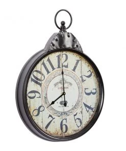 Grayson Lane Black and White Analogue Round Wall Clock 4 Grayson Lane Black and White Analogue Round Wall Clock -GRAYSON LANE shop 330858796 AlternateImage5 l