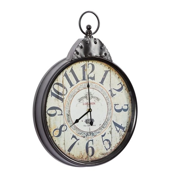 330858796_AlternateImage5_l.jpg Grayson Lane Black and White Analogue Round Wall Clock -GRAYSON LANE shop 330858796 AlternateImage5 l