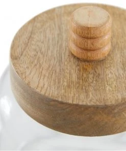 Grayson Lane Farmhouse Canisters Clear Glass - Set of 2 -GRAYSON LANE shop 330858823 AlternateImage2 l