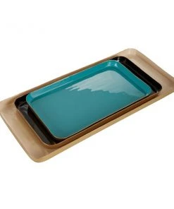 Grayson Lane Contemporary Tray Multicoloured Metal - Set of 3 -GRAYSON LANE shop 330858831 AlternateImage4 l