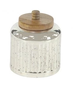 Grayson Lane Farmhouse Decorative Jar in Silver Glass - Set of 3 8 Grayson Lane Farmhouse Decorative Jar in Silver Glass - Set of 3 -GRAYSON LANE shop 330858838 AlternateImage4 l