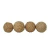 Grayson Lane Natural Decorative Orbs - Set of 4