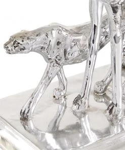 Grayson Lane 13-in x 27-in Sculpture Silver Polystone Safari Animal -GRAYSON LANE shop 330858849 AlternateImage2 l
