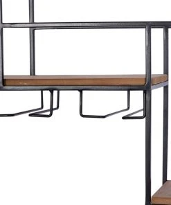 Grayson Lane 16-in x 36-in Contemporary Wine Rack in Black Metal -GRAYSON LANE shop 330858850 AlternateImage3 l