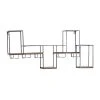 Grayson Lane 16-in x 36-in Contemporary Wine Rack in Black Metal