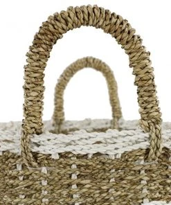 Grayson Lane Vintage Storage Basket Brown Plastic - Set of 3 -GRAYSON LANE shop 330858857 AlternateImage4 l