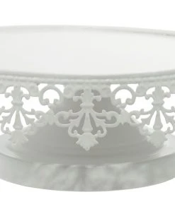 Grayson Lane White Vintage Cake Stand Metal - Set of 3 -GRAYSON LANE shop 330858858 AlternateImage2 l