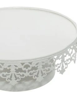 Grayson Lane White Vintage Cake Stand Metal - Set of 3 -GRAYSON LANE shop 330858858 AlternateImage3 l