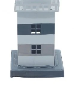 Grayson Lane 1 Candle Metal Lantern Coastal Candle Holder - Grey 7 Grayson Lane 1 Candle Metal Lantern Coastal Candle Holder - Grey -GRAYSON LANE shop 330858868 AlternateImage3 l