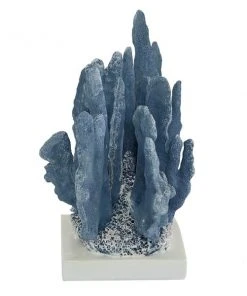 Grayson Lane 10-in x 7-in Coastal Sculpture Blue Polystone Coral 9 Grayson Lane 10-in x 7-in Coastal Sculpture Blue Polystone Coral -GRAYSON LANE shop 330858876 AlternateImage4 l