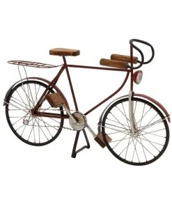 Grayson Lane 14-in x 21-in Vintage Sculpture Rust Metal Bicycle