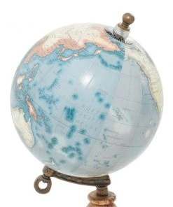 Grayson Lane 10-in x 5-in Traditional Globe Brown Marble and Metal -GRAYSON LANE shop 330858921 AlternateImage3 l
