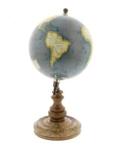Grayson Lane 10-in x 5-in Traditional Globe Brown Marble and Metal -GRAYSON LANE shop 330858921 AlternateImage4 l
