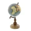 Grayson Lane 10-in x 5-in Traditional Globe Brown Marble and Metal