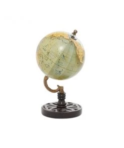 Grayson Lane 9-in x 5-in Traditional Globe Green Wood