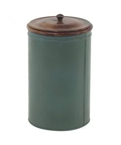 Grayson Lane Vintage Decorative Jar Green Tin - Set of 3 -GRAYSON LANE shop 330858928 AlternateImage5 l
