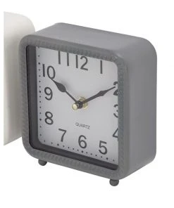 Grayson Lane Black and White Analogue Square Tabletop Standard Clock - Set of 3 -GRAYSON LANE shop 330858929 AlternateImage3 l