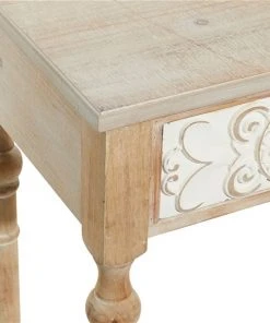 Grayson Lane 33-in x 36-in Wood Farmhouse Console Table - Brown 7 Grayson Lane 33-in x 36-in Wood Farmhouse Console Table - Brown -GRAYSON LANE shop 330858938 AlternateImage3 l