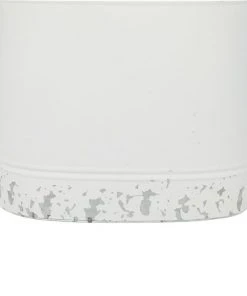 Grayson Lane Farmhouse White Metal Decorative Jar - Set of 2 -GRAYSON LANE shop 330858954 AlternateImage3 l