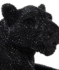 Grayson Lane 14-in x 39-in Glam Sculpture Black Polystone Leopard -GRAYSON LANE shop 330858962 AlternateImage2 l