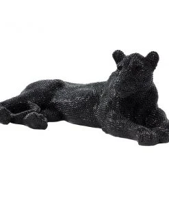Grayson Lane 14-in x 39-in Glam Sculpture Black Polystone Leopard -GRAYSON LANE shop 330858962 AlternateImage3 l