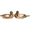 Grayson Lane Beige Duck Rustic Sculpture Polystone - Set of 2
