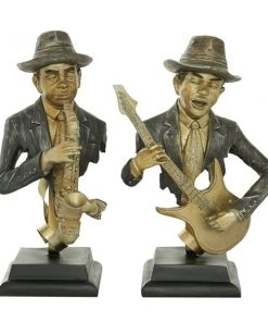 Grayson Lane Gold Vintage Musician Sculpture in Polystone - Set of 2 8 Grayson Lane Gold Vintage Musician Sculpture in Polystone - Set of 2 -GRAYSON LANE shop 330858966 AlternateImage3 l