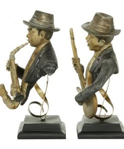Grayson Lane Gold Vintage Musician Sculpture in Polystone - Set of 2 9 Grayson Lane Gold Vintage Musician Sculpture in Polystone - Set of 2 -GRAYSON LANE shop 330858966 AlternateImage4 l