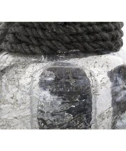 Grayson Lane 1 Candle Black Glass Lantern Coastal Candle Holder -GRAYSON LANE shop 330858983 AlternateImage3 l