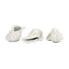 Grayson Lane White Coastal Seashell Sculpture Porcelain - Set of 3