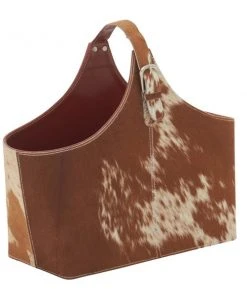 Grayson Lane 15-in x 17-in x 5-in Modern Magazine Rack Holder Brown Leather 7 Grayson Lane 15-in x 17-in x 5-in Modern Magazine Rack Holder Brown Leather -GRAYSON LANE shop 330859009 AlternateImage4 l
