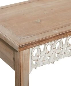 Grayson Lane 26-in x 31-in Wood Farmhouse Console Table - Brown -GRAYSON LANE shop 330859010 AlternateImage3 l